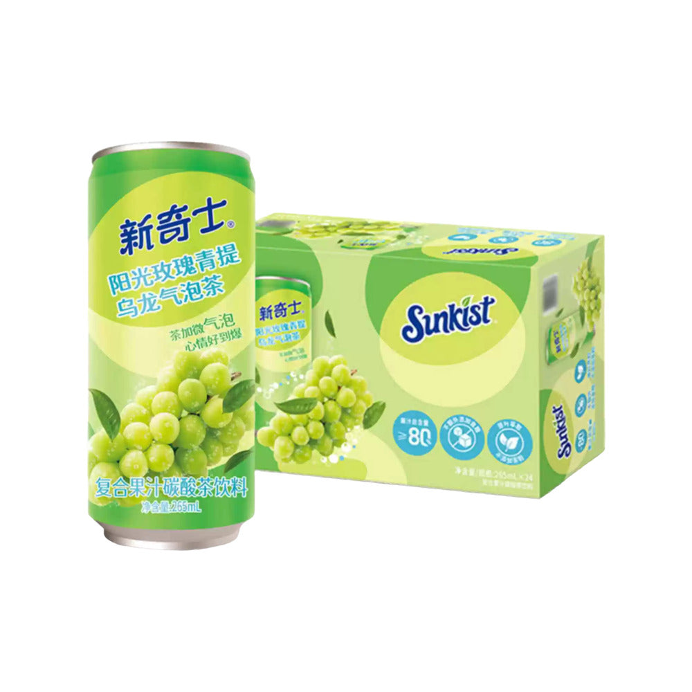 Sunkist-Sunshine-Muscat-Green-Grape-Oolong-Sparkling-Tea---265mL-x-24-Bottles-1