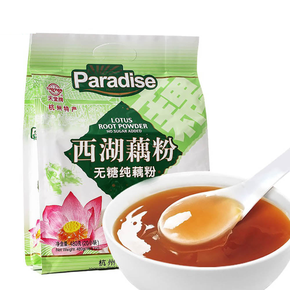 Lorus Powder Root Paradise West Lake Pure Lotus Root Powder - No Sugar Added, 480g ...