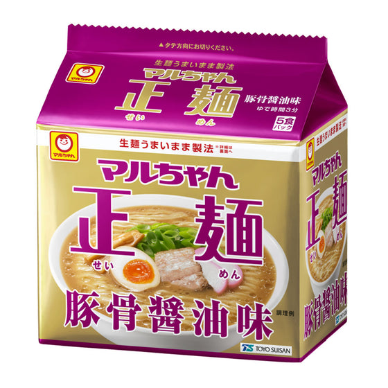 Maruchan Seimen Tonkotsu Shoyu Flavor Ramen - 5 Packs, 505g