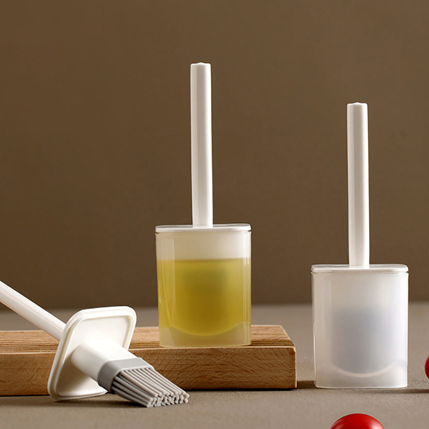 Chai Đựng Dầu Ăn FaSoLa 100 ml – cọ silicon tiện dụng, chống nhỏ giọt