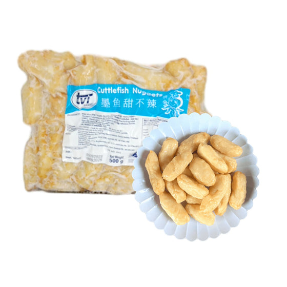 TVI Viên Chả Mực Nang 500 g – snack hải sản chiên đông lạnh