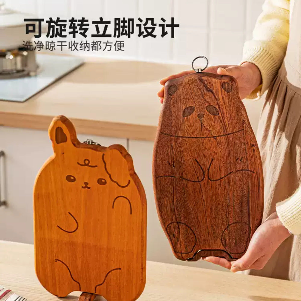 Modern-Housewife-Panda-Solid-Walnut-Wood-Cutting-Board---Large,-31x19x2cm-1