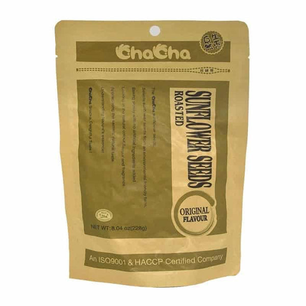 Hạt Hướng Dương ChaCha 228 g – snack giòn bùi vị nguyên bản