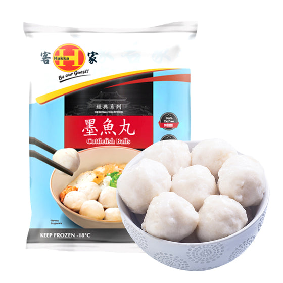Viên Mực Nang (Cuttlefish Balls) Hakka 800 g – giòn dai cho lẩu và chiên xào