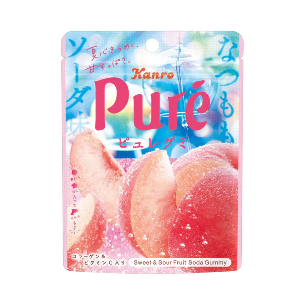 kanro-pure-gummy-white-peach-soda-52g-japanese-gummy-candy-1