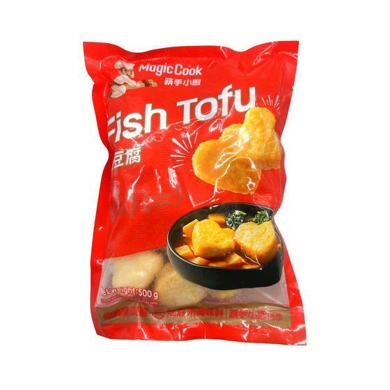 Haidilao Magic Cook Frozen Fish Tofu Cubes 500g