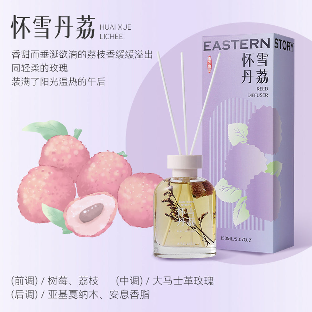 Airguard-Eastern-Story-Snow-Lychee-&-Rose-Reed-Diffuser-–-150ml-1