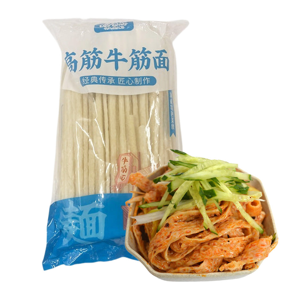 Haqile-High-Gluten-Niujin-Wheat-Noodles-500g---Chewy-Beef-Tendon-Style-Noodles-1