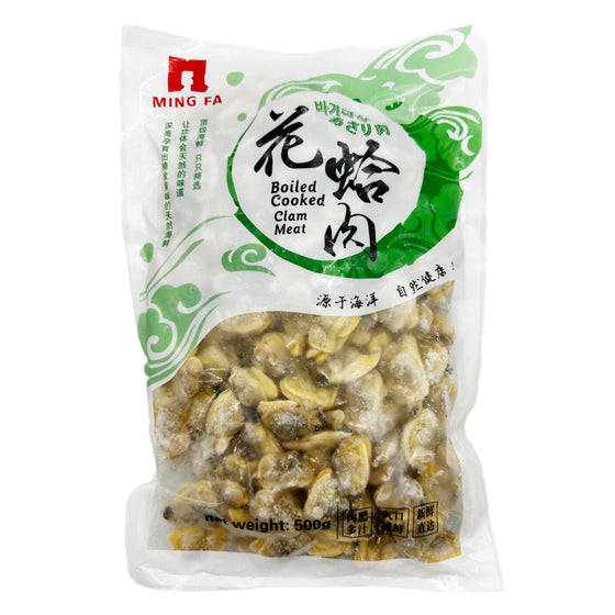 Thịt nghêu luộc MING FA 500 g – nghêu đông lạnh, thịt ngọt mọng nước