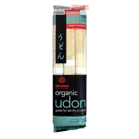 Mì Udon Hữu Cơ Hakubaku 270 g – dai mềm, xào & súp Nhật