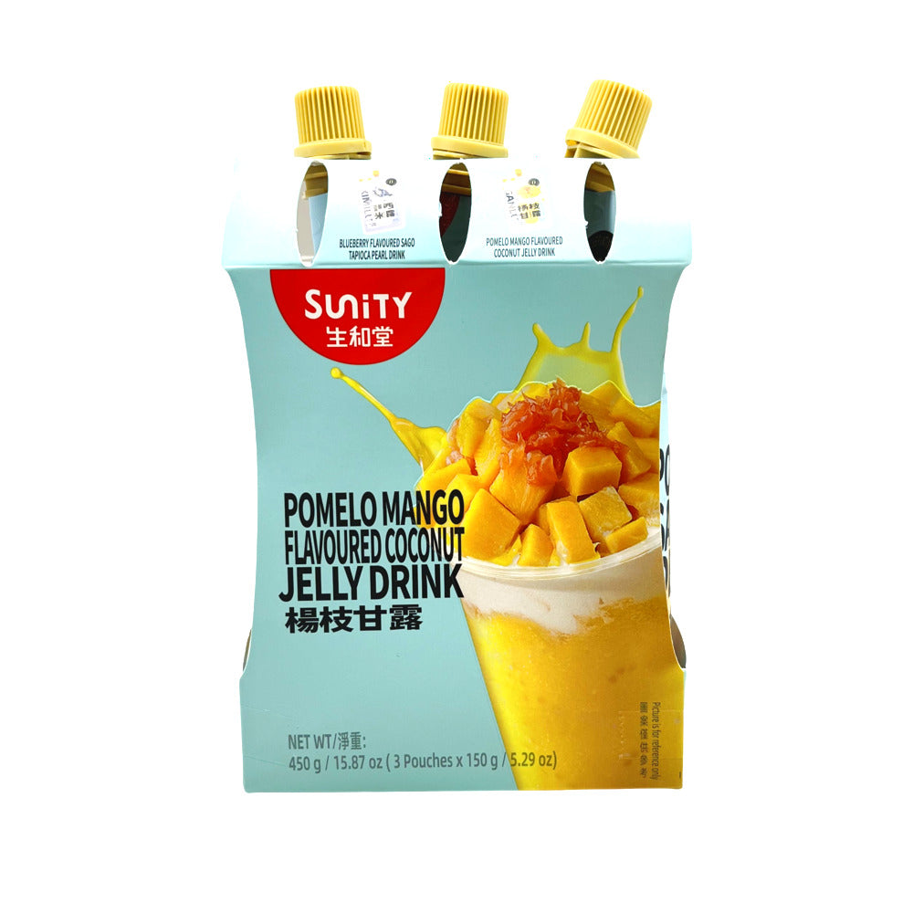 Sunity-Pomelo-&-Mango-Coconut-Jelly-Drink-(Yang-Zhi-Gan-Lu)-450-g-–-3-x-150-g-Pouches-1