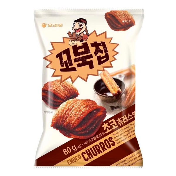 Khoai tây Orion Turtle Chips Vị Choco Churros 160 g – giòn tan sô cô la
