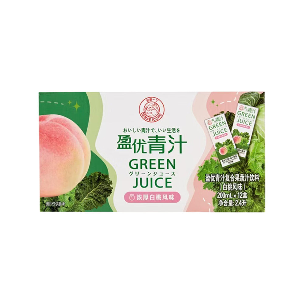 yingyou-green-juice-white-peach-flavour-200ml-x-12-limited-import-1