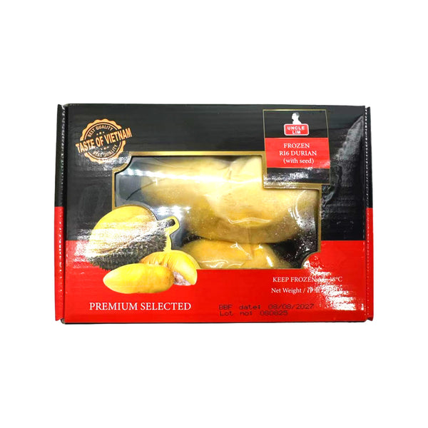 Uncle Lim Frozen R16 Durian (With Seed) 400g - Ri6 Vietnamese Durian