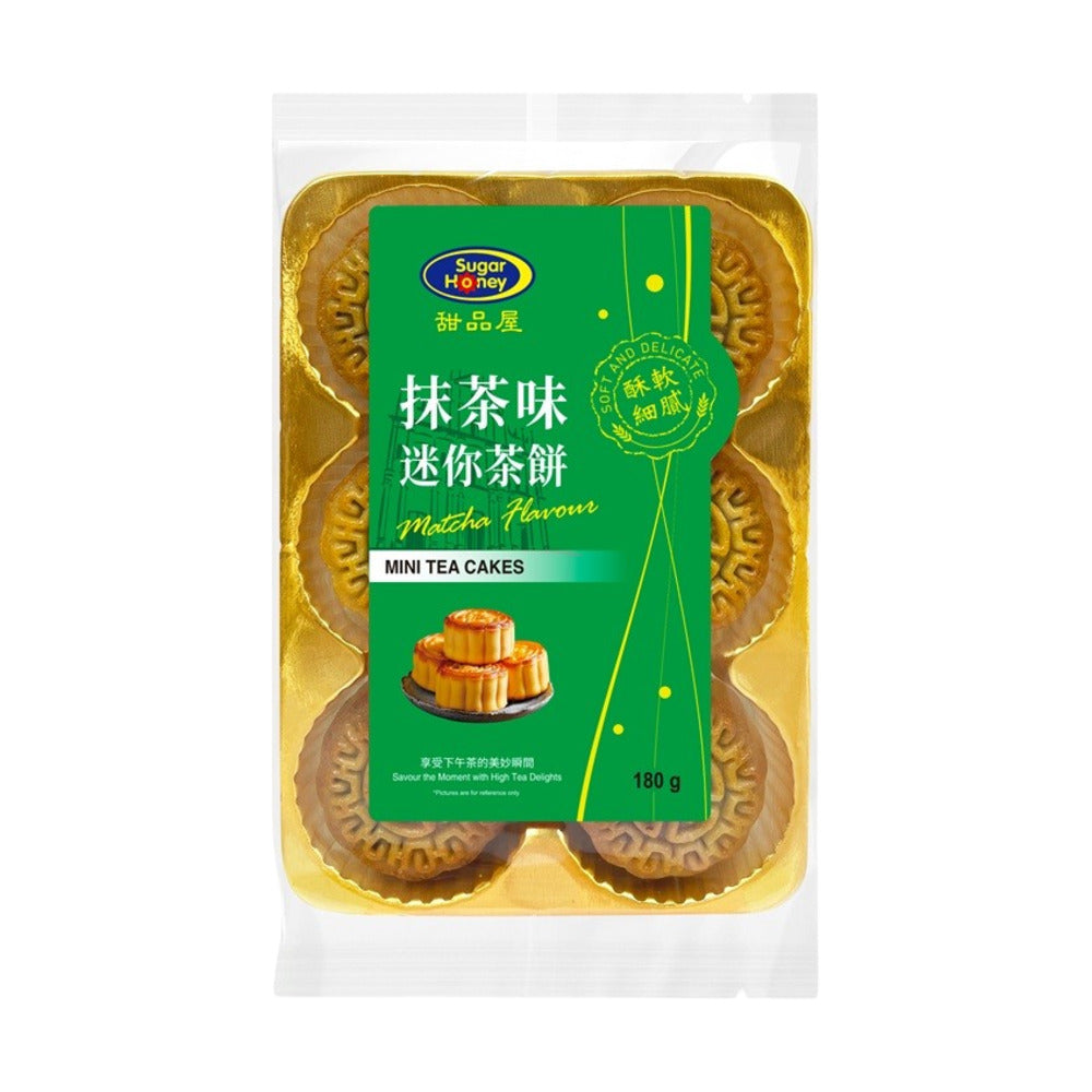 Sugar-Honey-Matcha-Mini-Tea-Cakes-–-6-Pieces-(180g)-2