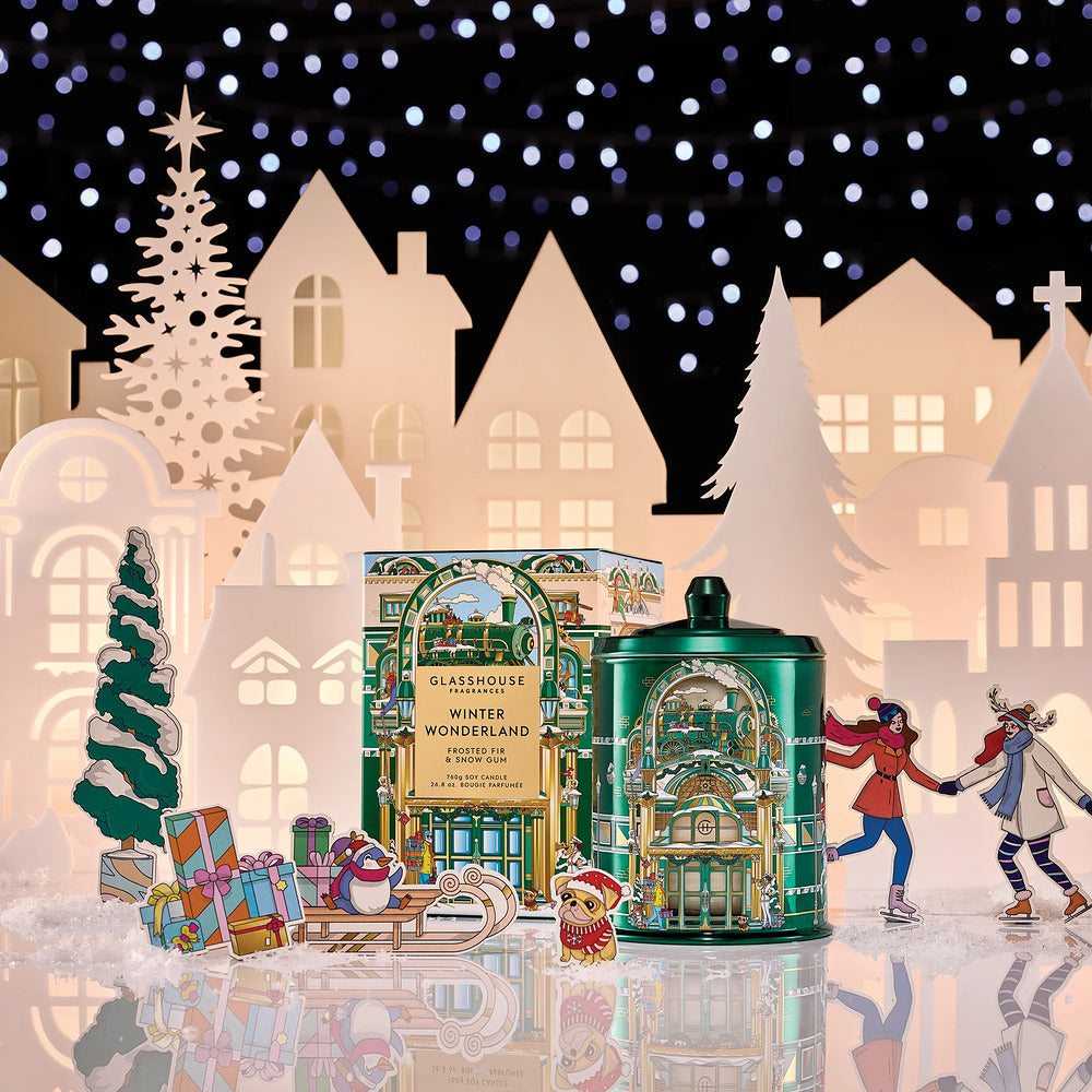 Glasshouse-Fragrances-Winter-Wonderland-Frosted-Fir-&-Snow-Gum-Soy-Candle-380g-–-Holiday-Gift-Box-(2025-Limited-Edition)-2