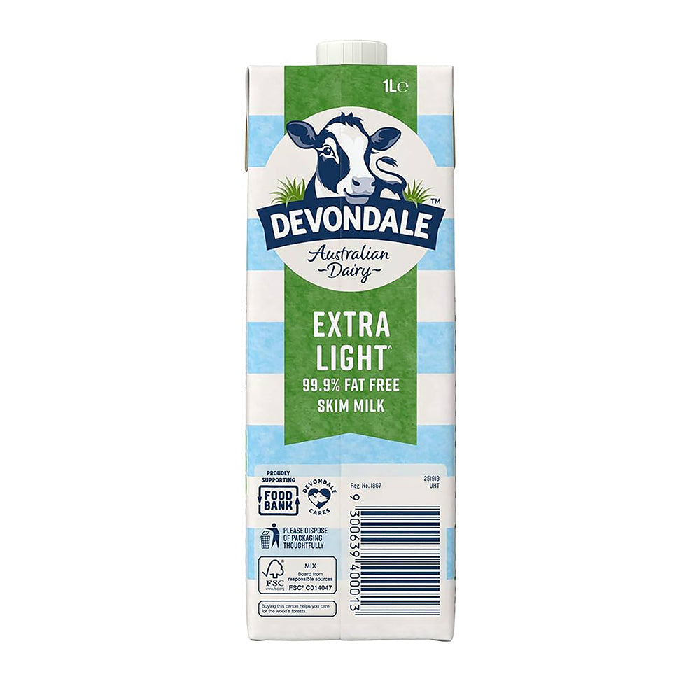 Devondale Devondale Extra Light Skim Milk - 1L – Umall - Australia's Largest ...