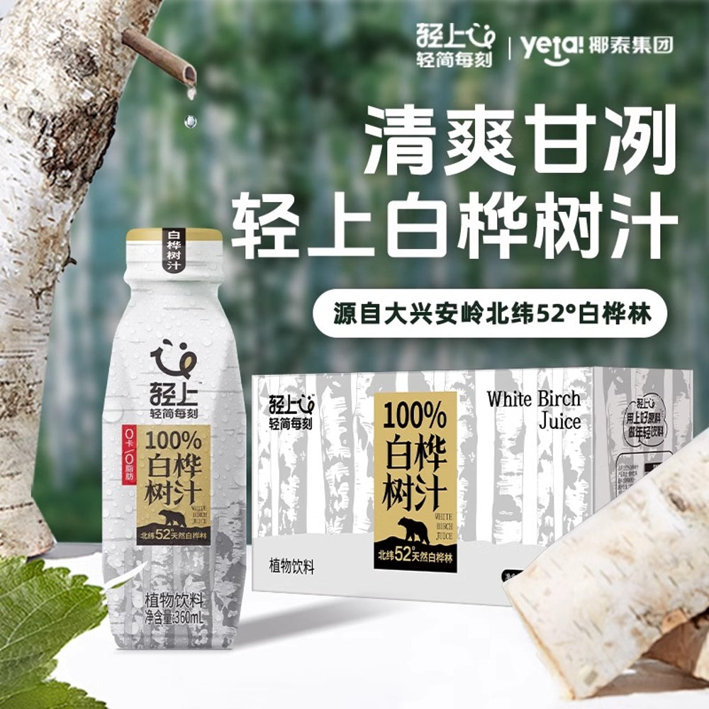 Qing-Shang-100%-White-Birch-Juice---360ml-x-15-Bottles-(Case)-2