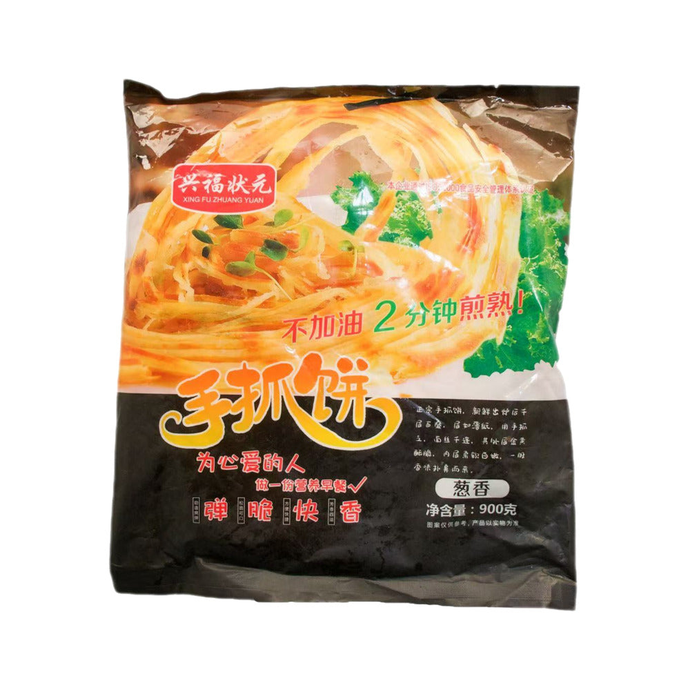 Xing-Fu-Zhuang-Yuan-Frozen-Hand-Grab-Scallion-Pancakes-–-Original-&-Spring-Onion-Flavours-Assorted-900g---Chinese-Layered-Paratha-Ready-in-2-Minutes-2