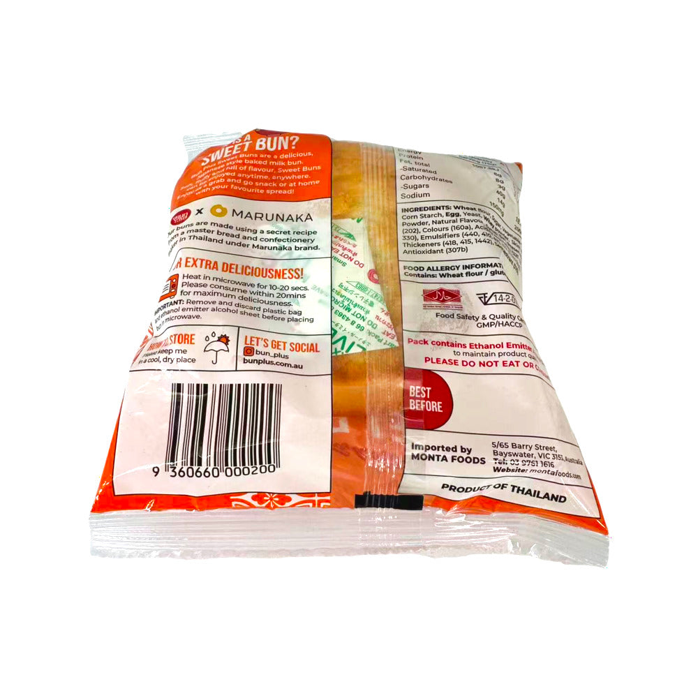 Bun-Plus-Japanese-Style-Sweet-Bun---Orange-Flavor,-75g-2