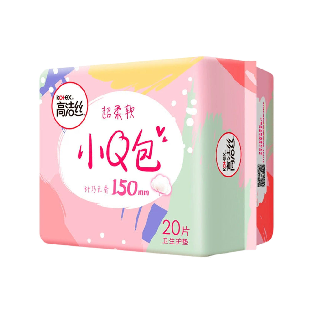 Kotex-Ultra-Soft-Slim-Panty-Liners,-Unscented-150mm---20-Liners-2