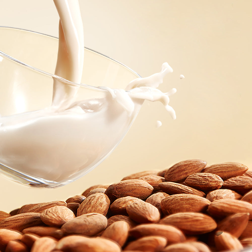 Sữa Hạnh Nhân Glico Không Đường 200 ml – giàu canxi, vitamin E