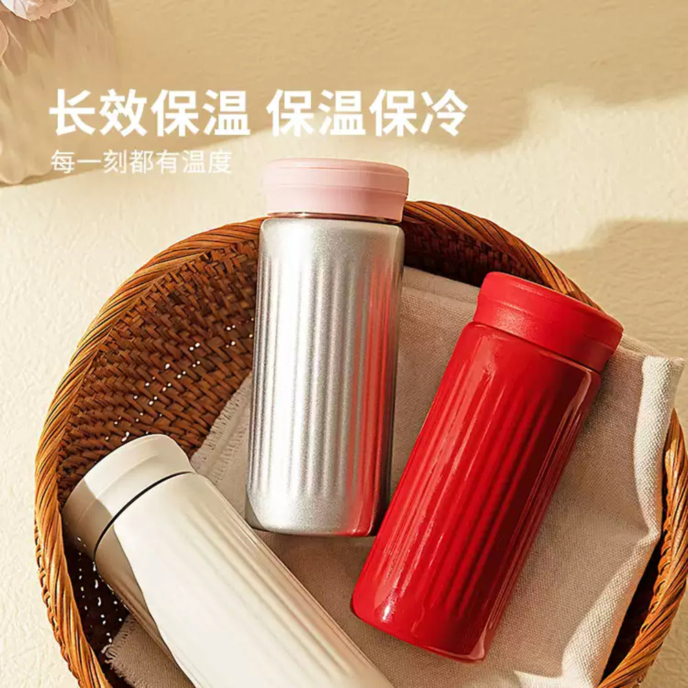 Modern-Housewife-Mini-316-Stainless-Steel-Insulated-Bottle---Milk-White,-200ml-1