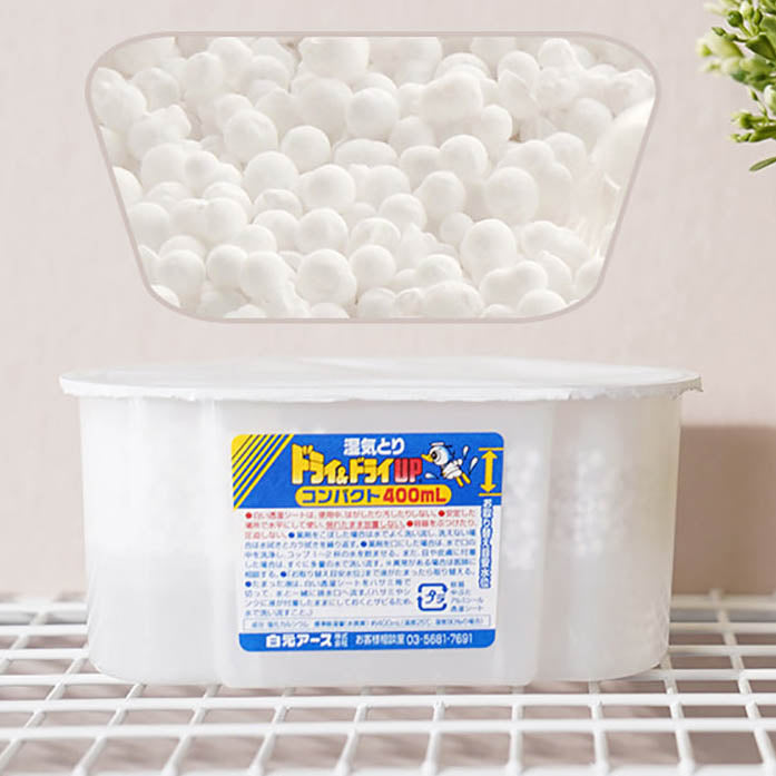 Hút Ẩm Hakugen Dry & Dry Up 450 ml × 3 – chống ẩm mốc & khử mùi