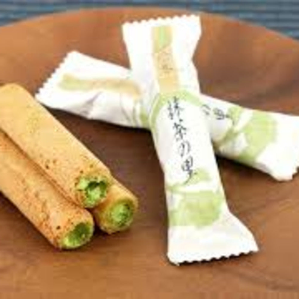 Yamamasa-Koyamaen-Matcha-Cream-Wafer-Rolls-110g---Japanese-Cigar-Cookies-with-Uji-Matcha-2