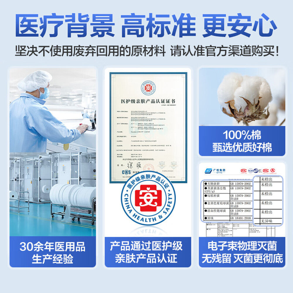 Purcotton-Sterilized-Disposable-Women's-Underwear,-M,-5-Pack---Travel-&-Hospital-Use-2