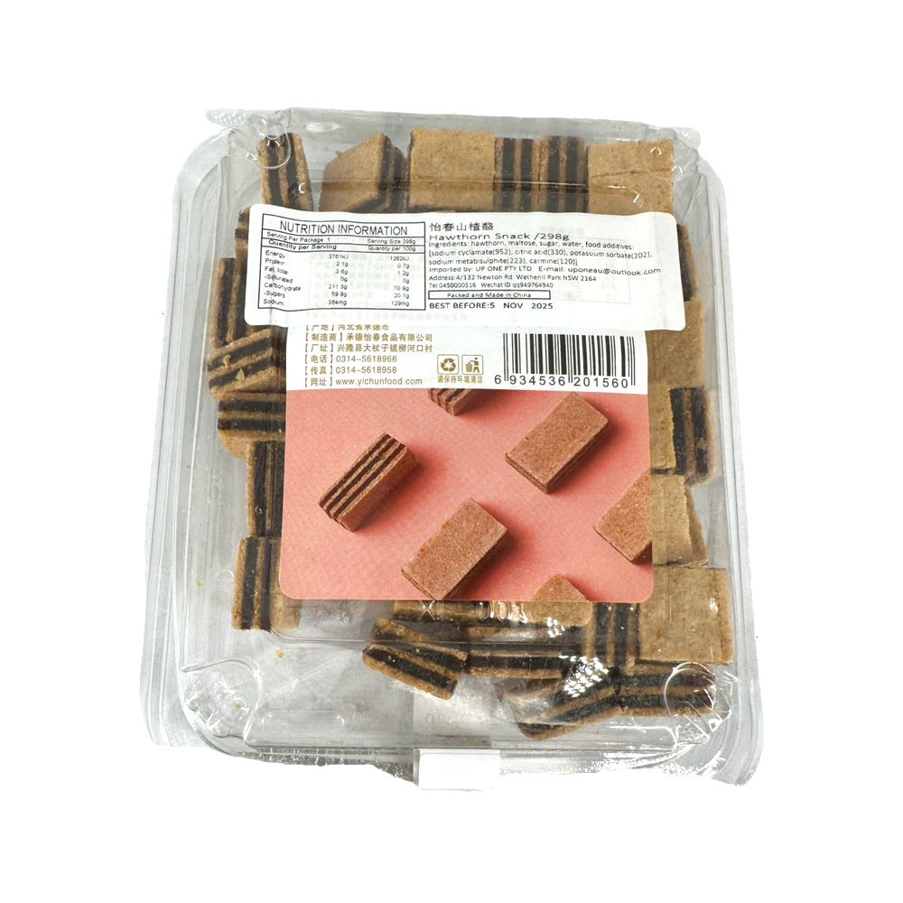 Yi-Chun-Hawthorn-Paste-Bars-298g---Traditional-Fruit-Candy-2