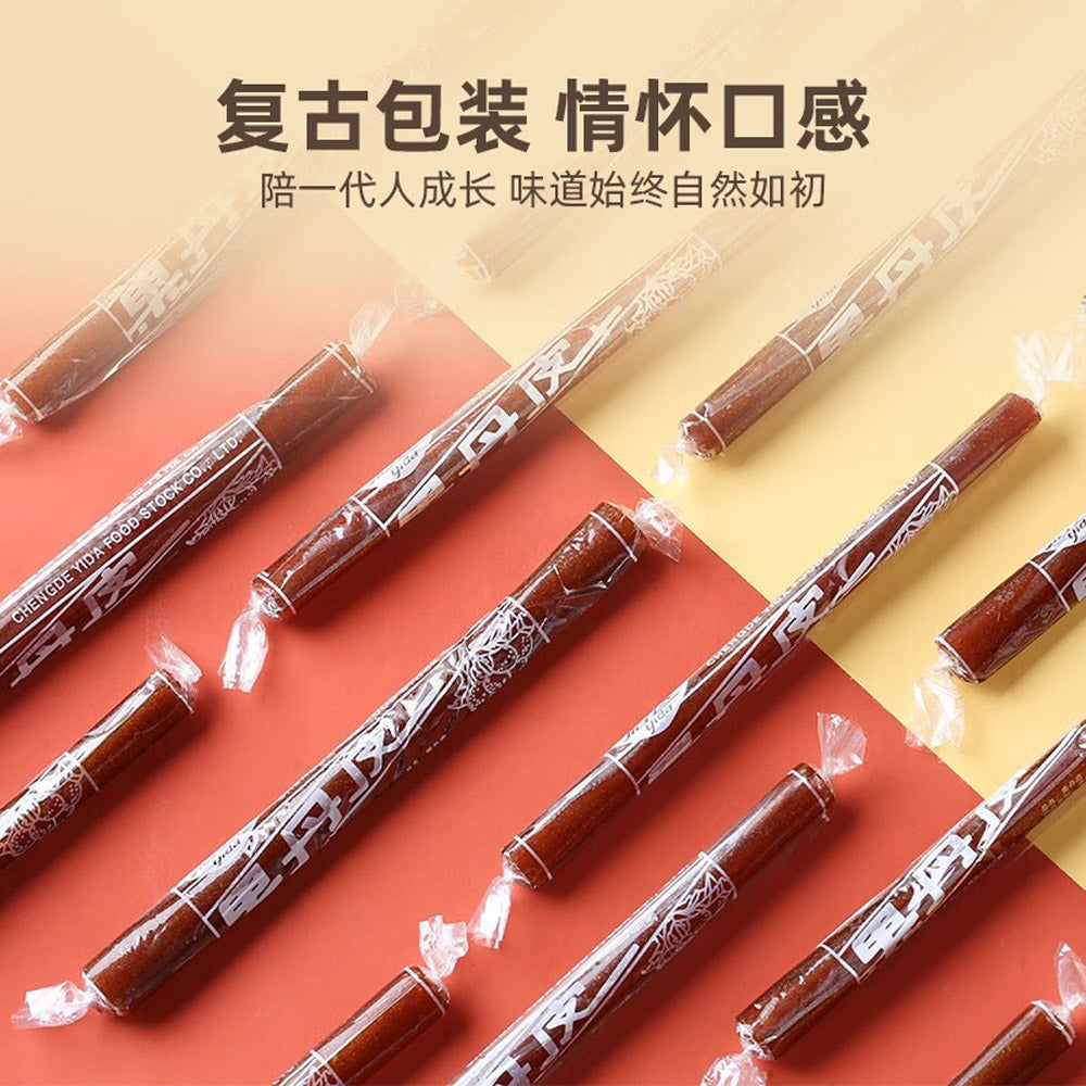 Yida-Hawthorn-Fruit-Leather-Rolls-200g---Traditional-Chinese-Hawthorn-Roll-Ups-2