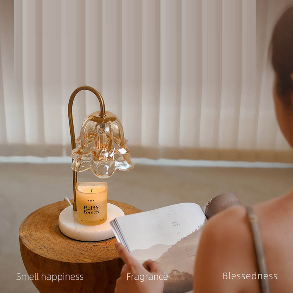 Đèn Hâm Nóng Nến Emmamolly Hoa Linh Lan Trắng – tỏa hương dịu dàng