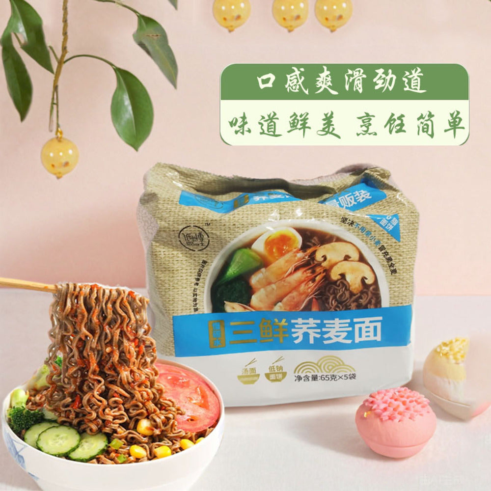 Dr-Low-Cal-Slow-Carb-Buckwheat-Noodles-–-Three-Delicacies-Flavor-325g-2