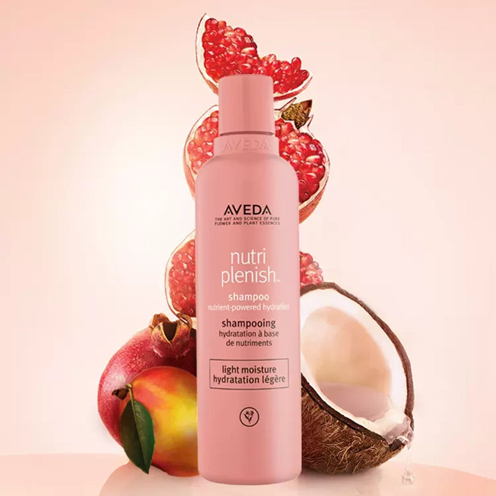 Bộ Dưỡng Ẩm Tóc Aveda Nutriplenish Light Moisture 250+250+200 ml – mềm mượt