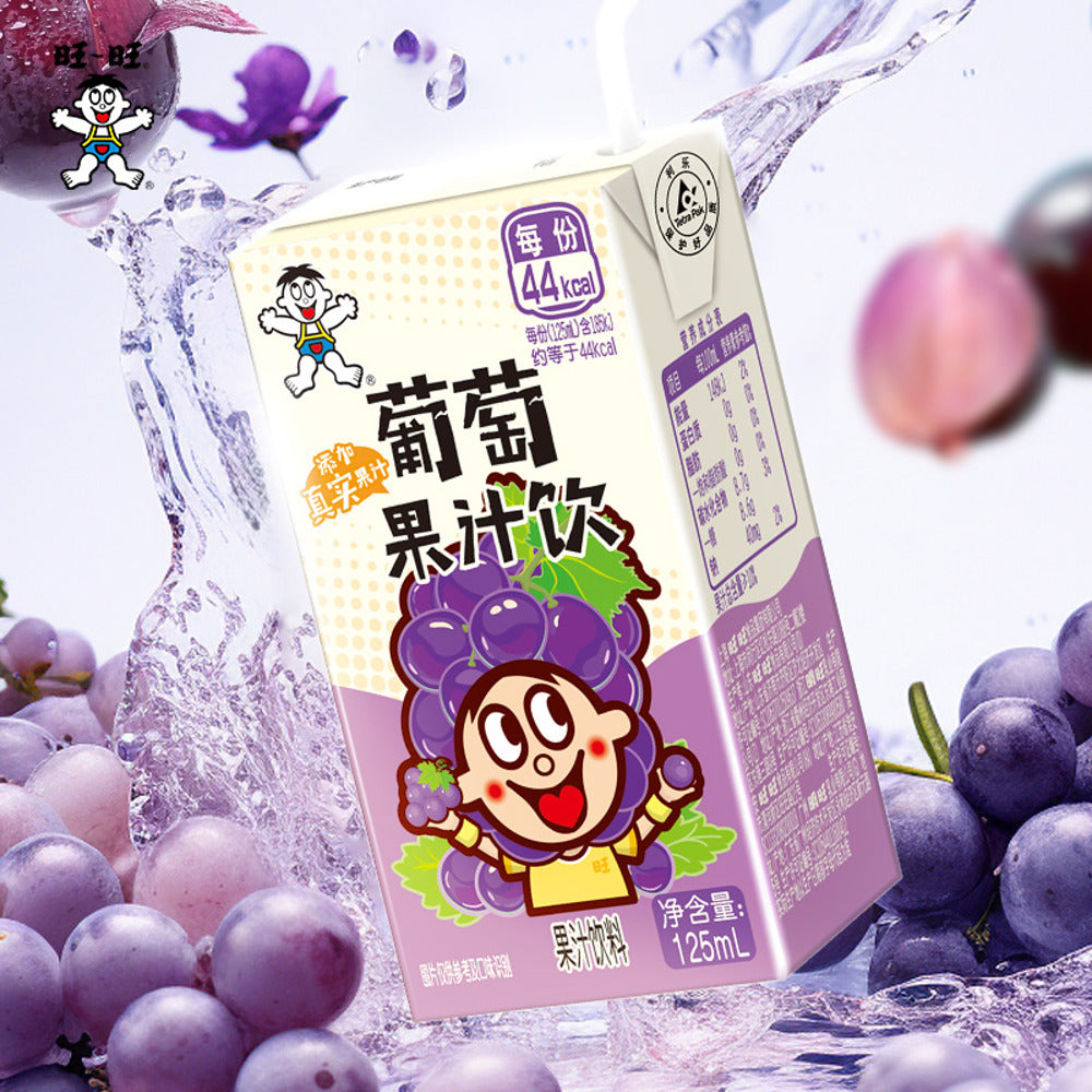 Want-Want-Grape-Juice-Drink-125ml-x-36-(Carton,-4-Packs-x-9)-2