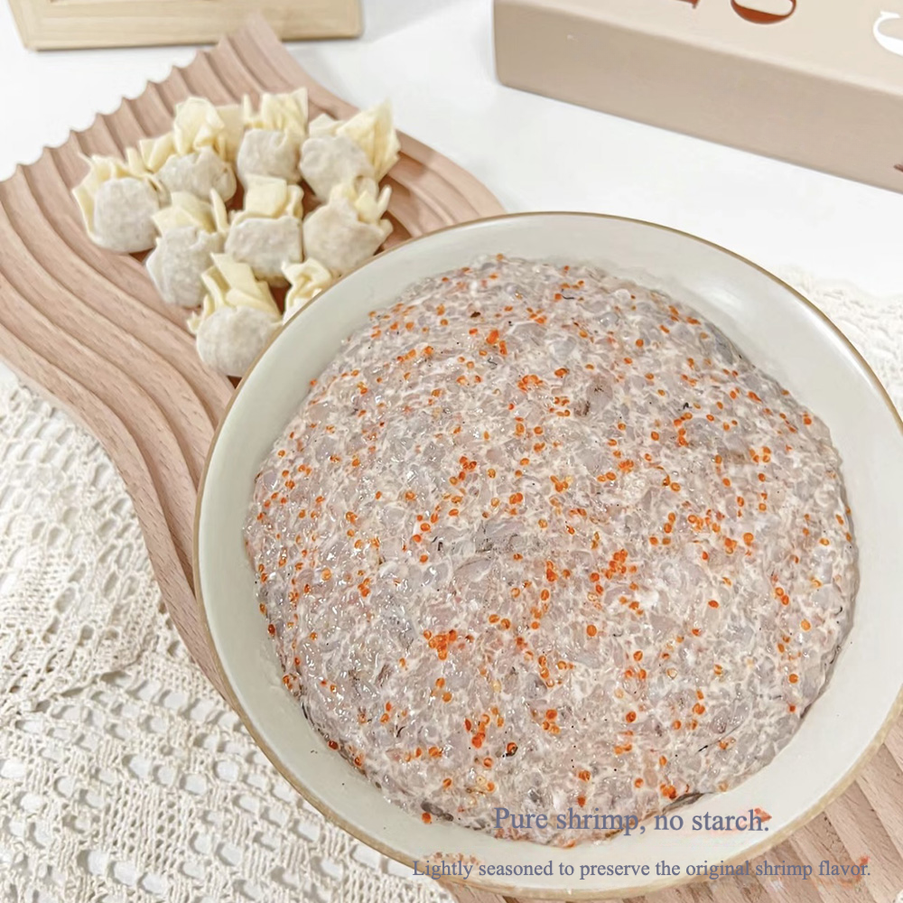 Hoành Thánh Tôm Trứng Cua Dollar's Kitchen 220 g (15 chiếc) – nhân tôm trứng cua tươi ngon