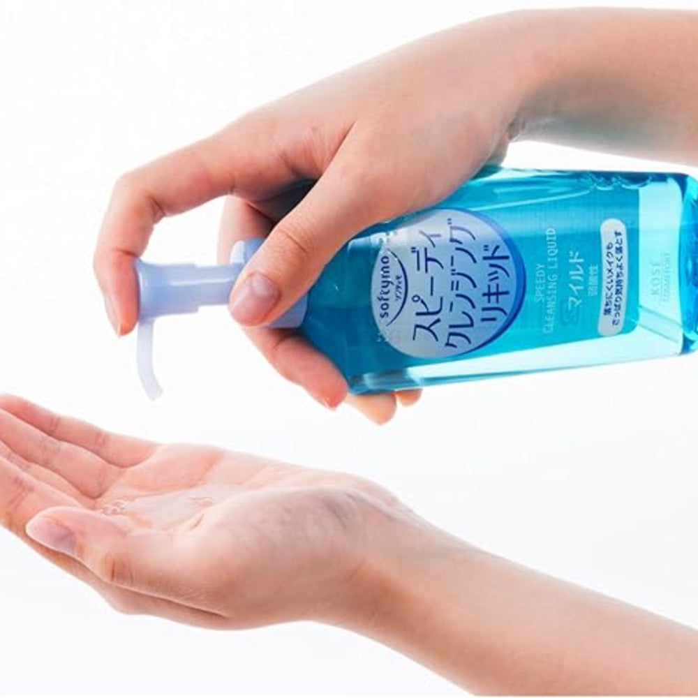 Kose-Softymo-Speedy-Cleansing-Liquid-(Oil-Free,-Mild)-240ml-2
