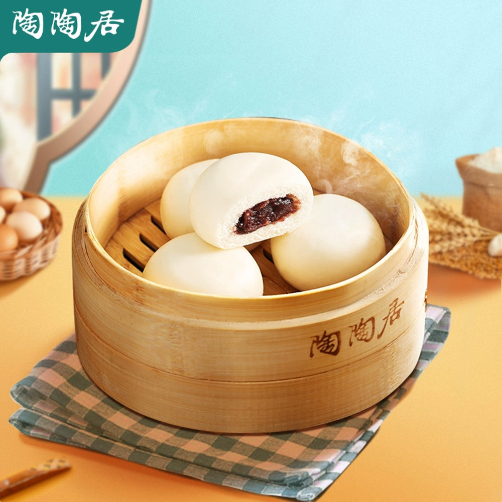 TaoTaoJu-Frozen-Red-Bean-Paste-Steamed-Buns-(Dou-Sha-Bao)-337.5g-2