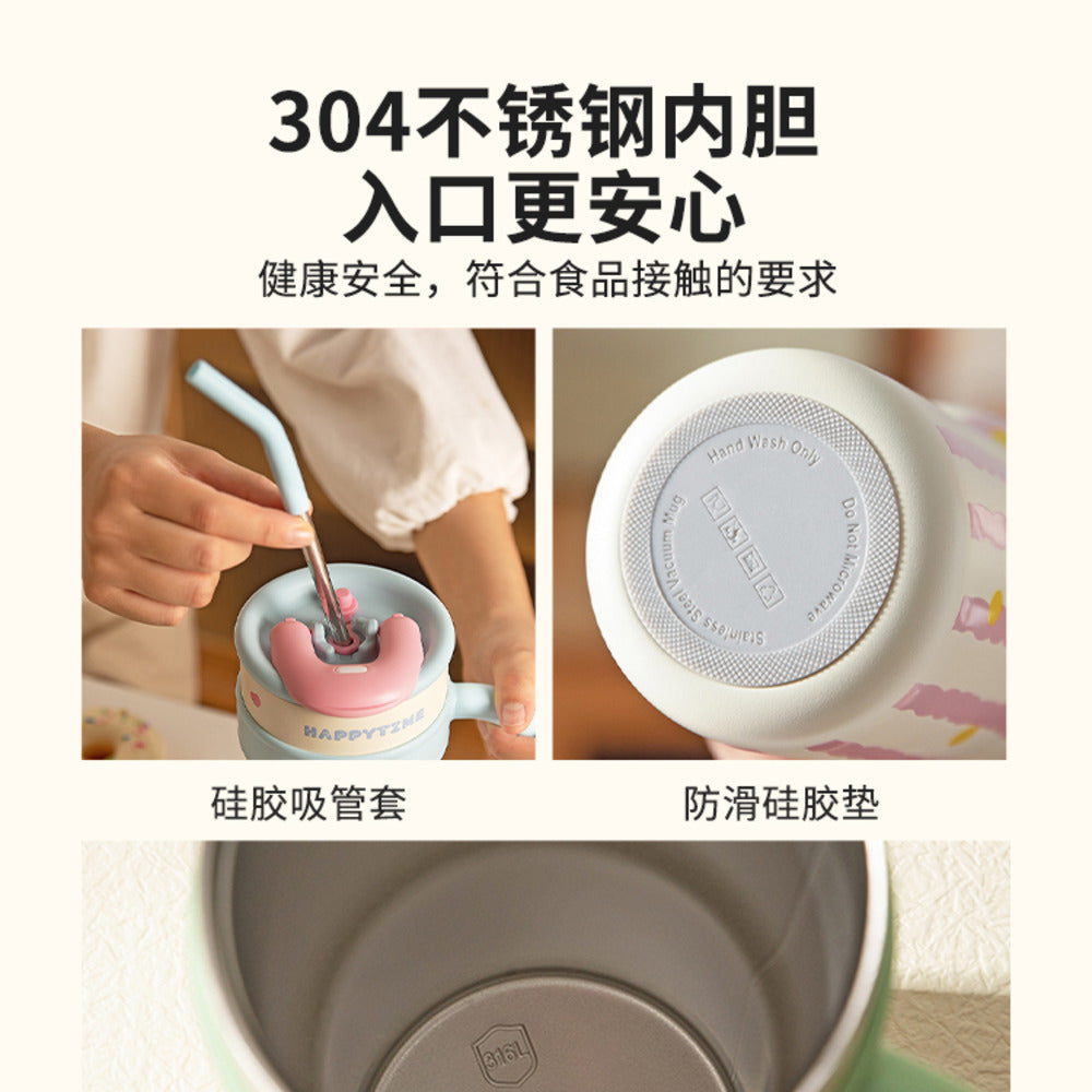 Modern-Housewife-304-Stainless-Steel-Insulated-Tumbler---Wiggling-Cat-Design,-1200ml-1