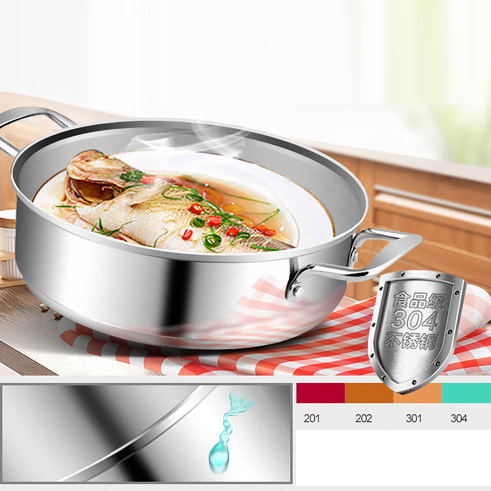 Nồi Hấp Cooker King Inox 304 30 cm – 2 tầng, an toàn thực phẩm