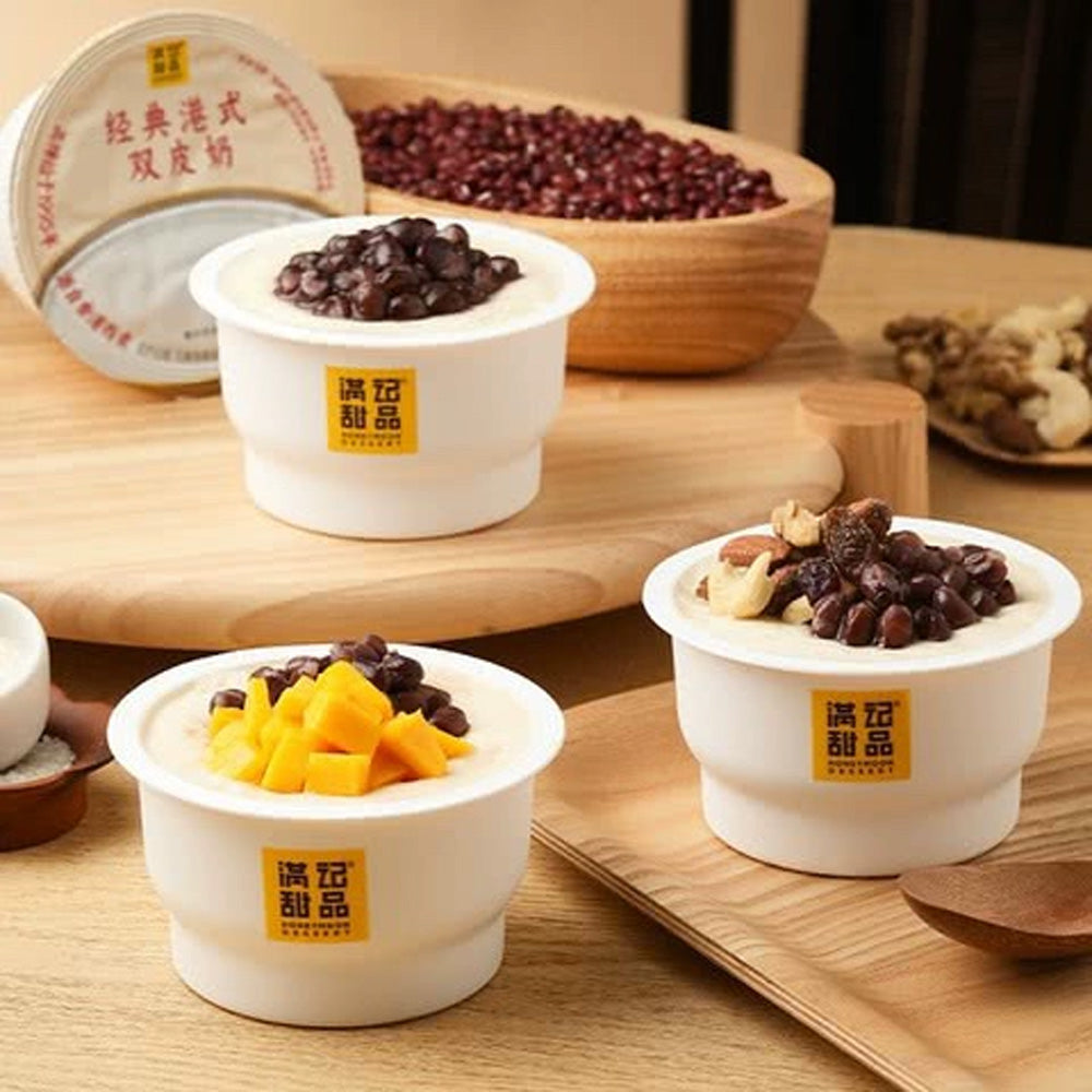Honeymoon-Dessert-Hong-Kong-Style-Double-Skin-Milk-with-Red-Beans---8-Servings,-1.76kg-1