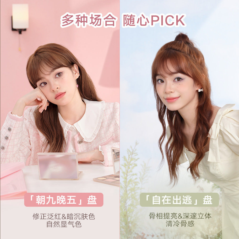 Judydoll-All-in-One-10-Color-Face-Palette-18.5-g-–-Eyeshadow,-Blush,-Highlighter-&-Contour-(4-Shades-Available)-2