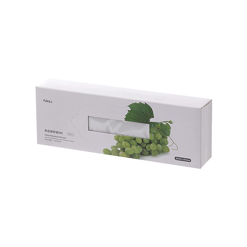 FaSoLa-Disposable-Thickened-Food-Preservation-Bags---White,-Size-M,-25*35cm,-80-Pieces-1
