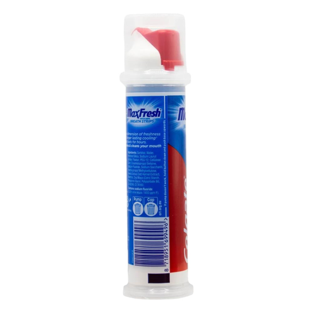 Mini Colgate Toothpaste Supe Rmini Colgate MaxFresh Cool Mint Toothpaste with Mini Breath Strips 130g ...