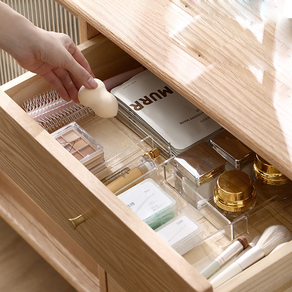 Khay Chia Ngăn Kéo Trong Suốt FaSoLa 2 cái – Tổ Chức Mỹ Phẩm & Đồ Trang Điểm