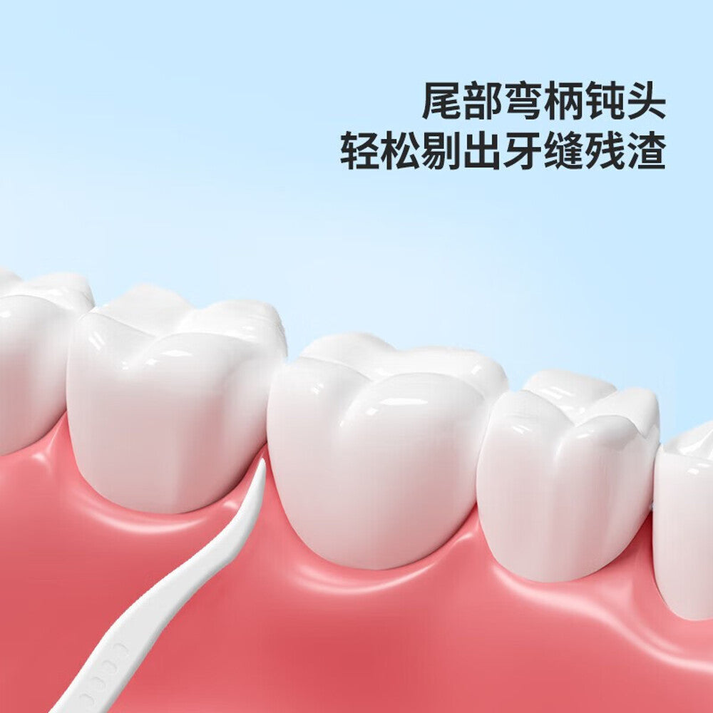 Hai's Hainuo Dental Floss Picks - 50 Pieces/Box, Pack of 3-1