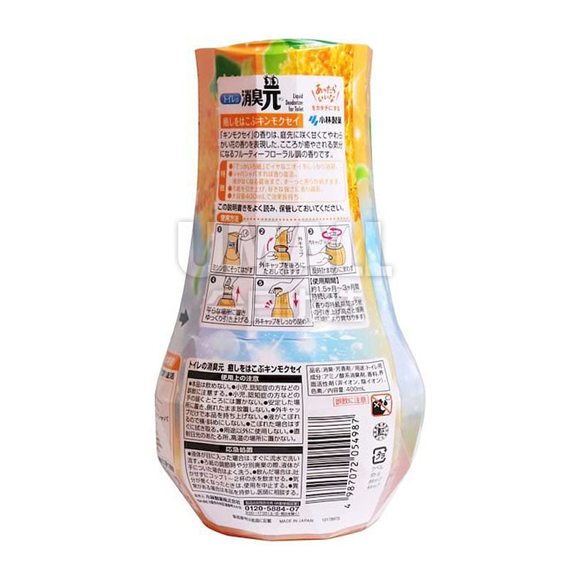 Kobayashi-Pharmaceutical-Toilet-Deodorizer-and-Air-Freshener,-Osmanthus-Fragrance,-400ml-1
