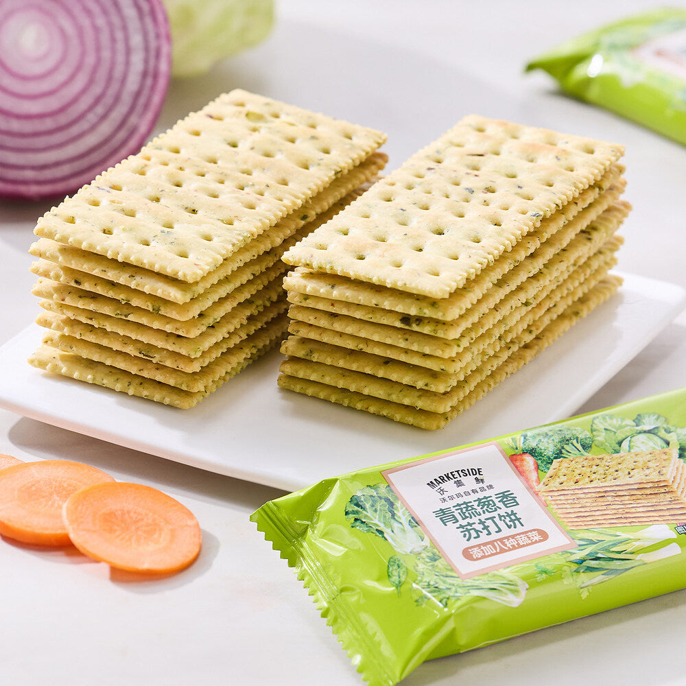 Marketside Vegetable & Spring Onion Soda Crackers 400g – Limited Impor ...