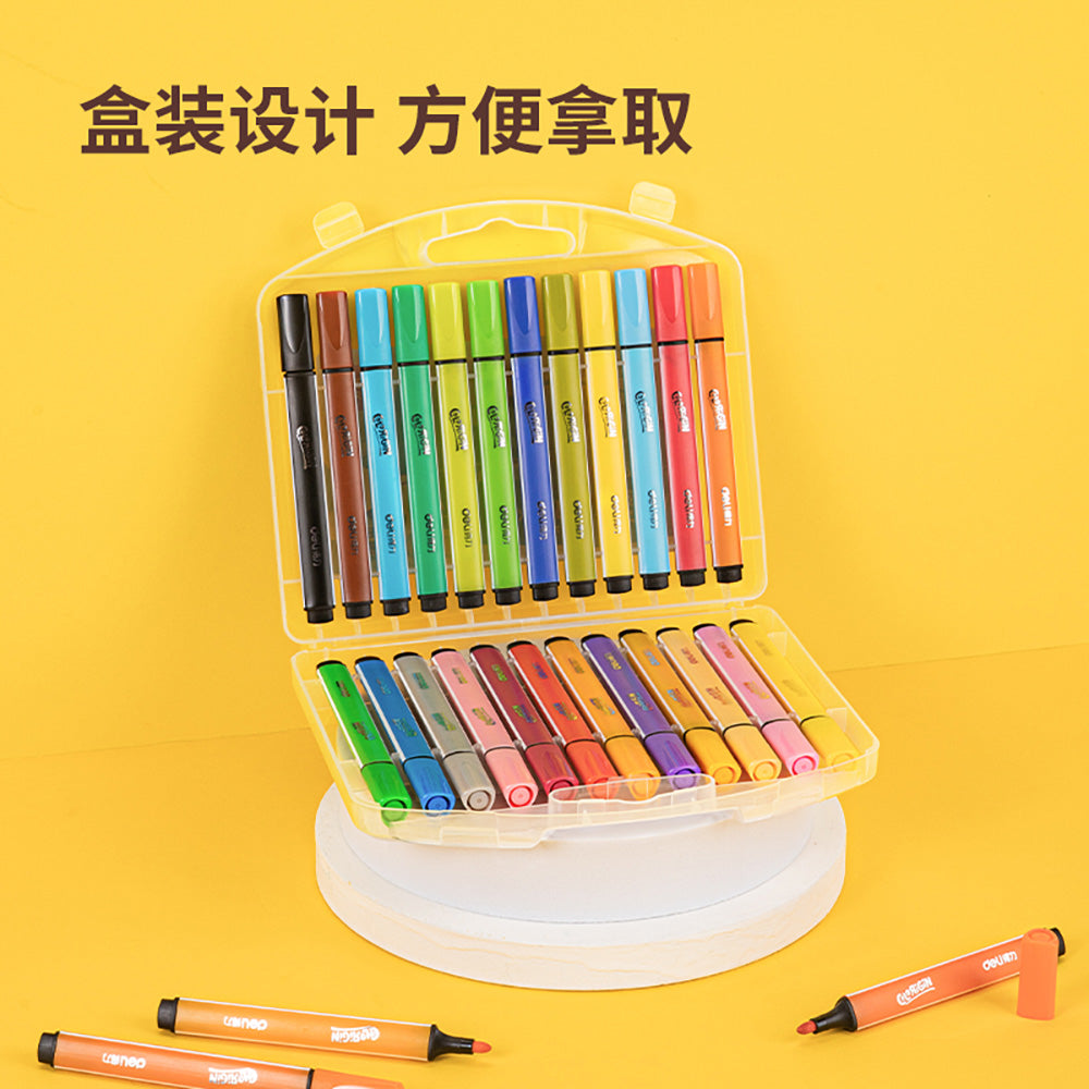 Deli-24-Color-Washable-Watercolor-Markers-1